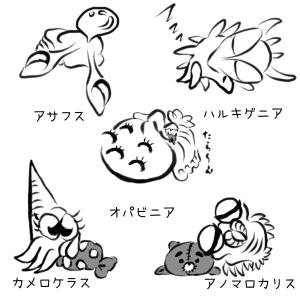 ココロノデトックス ()さんの目力のある個性的なキャラクター募集！への提案