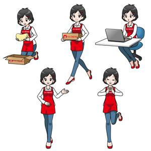 NAZ (naznaz)さんの女の子のキャラクターデザインへの提案