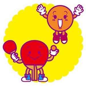 kanya (poyonn)さんの卓球のキャラクターデザインへの提案