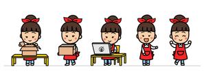 東条 (toujo)さんの女の子のキャラクターデザインへの提案