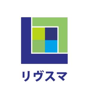 真栄田みさき (ezuka-88)さんの住宅会社の住宅商品「リヴスマ」のロゴへの提案
