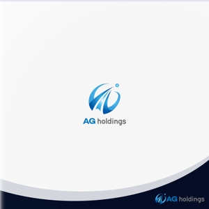 Cobalt Blue (Cobalt_B1ue)さんのホールディングス会社「AGホールディングス」のロゴへの提案
