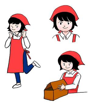 tyasa (tyasa)さんの女の子のキャラクターデザインへの提案