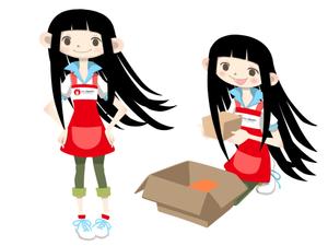 パグはる (pugharuru)さんの女の子のキャラクターデザインへの提案