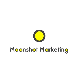 さんの「株式会社ムーンショット・マーケティング」の会社ロゴ（英文とエンブレムロゴ）への提案