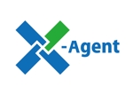 hinakoeggさんの新規設立会社「X-agent」のロゴ作成への提案