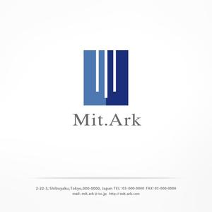 H-Design (yahhidy)さんのMit.Ark 建設業　設計事務所　ロゴへの提案