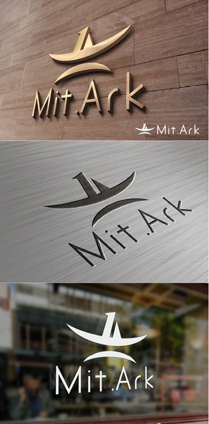 MIND SCAPE DESIGN (t-youha)さんのMit.Ark 建設業　設計事務所　ロゴへの提案
