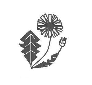 みなと ()さんのモノクロでも使える「たんぽぽ」の花のイラストへの提案