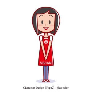 plus color (plus_color)さんの女の子のキャラクターデザインへの提案