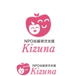 あどばたいじんぐ・とむ (adtom)さんの妊娠期からの育児支援をおこなっている「NPO妊娠育児支援Kizuna」のロゴへの提案
