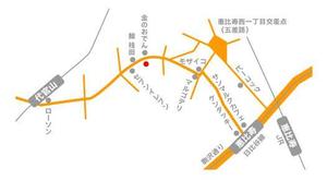 ITG (free_001)さんの飲食店新規オープンの為、地図への提案
