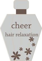 ROKIA-WORKS (k_t_anone)さんの美容室『Cheer  hair relaxation』ロゴへの提案