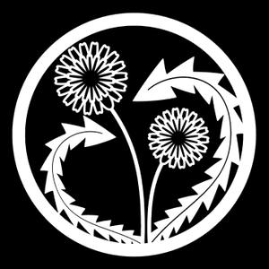 木魚部長 (mokugyo-b)さんのモノクロでも使える「たんぽぽ」の花のイラストへの提案