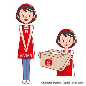 PLUS COLOR (plus_color)さんの女の子のキャラクターデザインへの提案