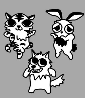 irohacya (irohacya)さんの目力のある個性的なキャラクター募集！への提案