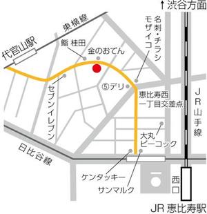 softwaters (sws_d)さんの飲食店新規オープンの為、地図への提案