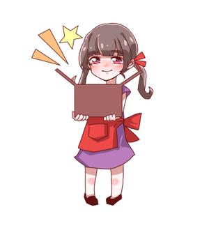 じゅり ()さんの女の子のキャラクターデザインへの提案