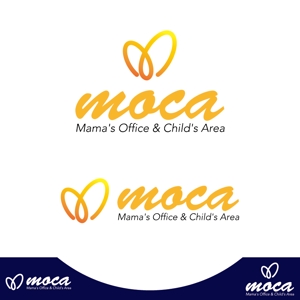 coolfighter (coolfighter)さんの託児付オフィス「moca」（Mama's Office & Child's Area）のロゴへの提案
