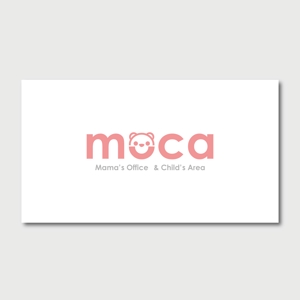 yuDD ()さんの託児付オフィス「moca」（Mama's Office & Child's Area）のロゴへの提案
