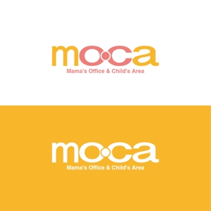 KABOLOGO (kaborunrun)さんの託児付オフィス「moca」（Mama's Office & Child's Area）のロゴへの提案