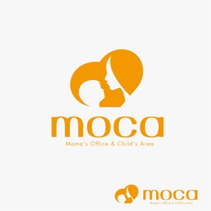 RGM.DESIGN (rgm_m)さんの託児付オフィス「moca」（Mama's Office & Child's Area）のロゴへの提案