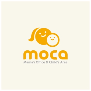 hal523さんの託児付オフィス「moca」（Mama's Office & Child's Area）のロゴへの提案