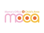 デザインラボ・サムライ ()さんの託児付オフィス「moca」（Mama's Office & Child's Area）のロゴへの提案