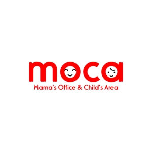 さんの託児付オフィス「moca」（Mama's Office & Child's Area）のロゴへの提案