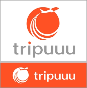 yuki520さんの海外旅行キュレーションサイト「トリップー」のロゴへの提案