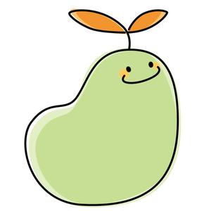 ナカザワフミ (Bububunbun)さんのまめのキャラクターデザインへの提案