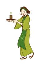 monkeytree (monkeytree)さんの健康茶販売店の看板娘のキャラクター制作、追加依頼もありへの提案
