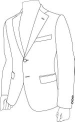 KG (amanjj)さんの簡単なスーツのイラストへの提案