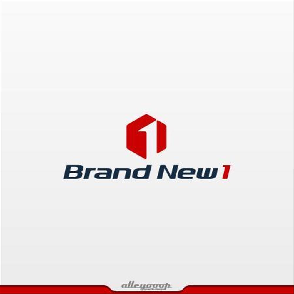 簡単なデザイン「株式会社ブランニューワン」の会社ロゴ  