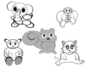 masa1965さんの目力のある個性的なキャラクター募集！への提案