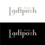 フジカワ (imoa)さんのジェルネイル新ブランド「Ladiposh」のロゴへの提案