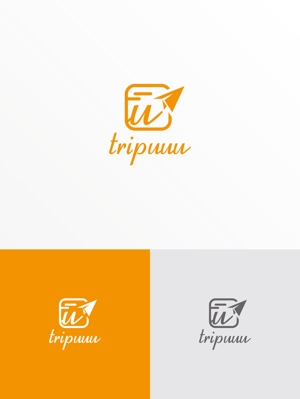 サクタ (Saku-TA)さんの海外旅行キュレーションサイト「トリップー」のロゴへの提案