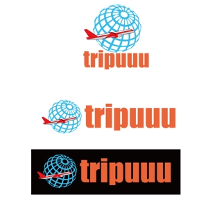 vDesign (isimoti02)さんの海外旅行キュレーションサイト「トリップー」のロゴへの提案