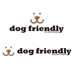 worker (worker1311)さんの不動産会社（犬okの物件仲介）「ドッグフレンドリー（株）」のロゴへの提案