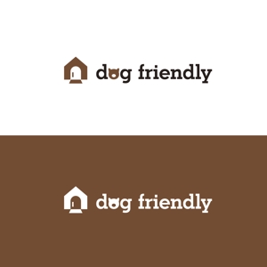 yokichiko ()さんの不動産会社（犬okの物件仲介）「ドッグフレンドリー（株）」のロゴへの提案
