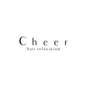 alne-cat (alne-cat)さんの美容室『Cheer  hair relaxation』ロゴへの提案