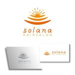 ama design summit (amateurdesignsummit)さんの美容室の店名「solana」のロゴへの提案