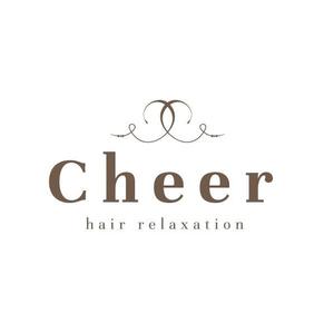 Sammy (locomoco92)さんの美容室『Cheer  hair relaxation』ロゴへの提案