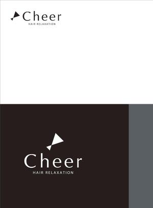 chpt.z (chapterzen)さんの美容室『Cheer  hair relaxation』ロゴへの提案