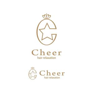 sirou (sirou)さんの美容室『Cheer  hair relaxation』ロゴへの提案