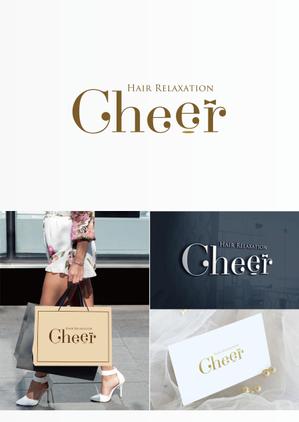 forever (Doing1248)さんの美容室『Cheer  hair relaxation』ロゴへの提案