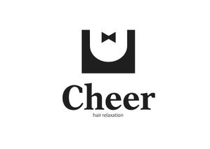 なべちゃん (YoshiakiWatanabe)さんの美容室『Cheer  hair relaxation』ロゴへの提案