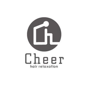 Hagemin (24tara)さんの美容室『Cheer  hair relaxation』ロゴへの提案