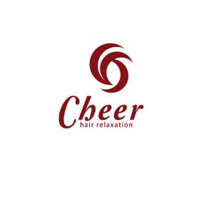 Hagemin (24tara)さんの美容室『Cheer  hair relaxation』ロゴへの提案