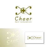 ama design summit (amateurdesignsummit)さんの美容室『Cheer  hair relaxation』ロゴへの提案
